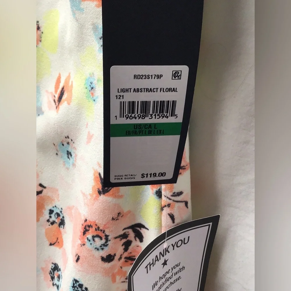 NWT Women’s Harland Floral-Print Halter Dress l Size Large - Picture 3 of 3